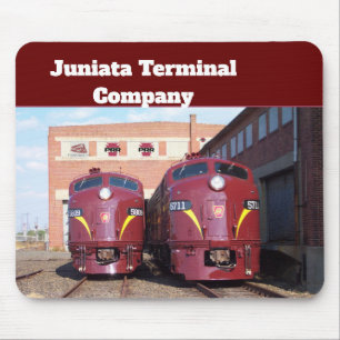 Berömden återställde Pennsylvania Railroad Locomot Musmatta