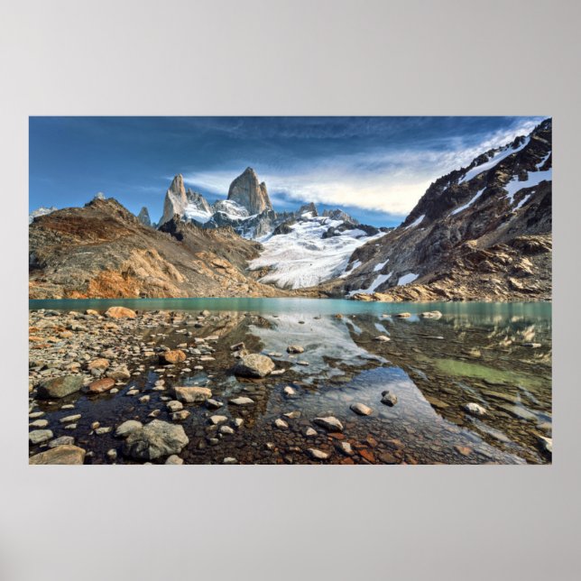 Berömden Fitz Roy Poster (Framsidan)