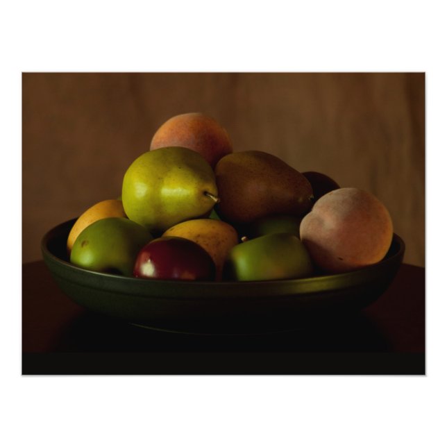 Berömden Fruit Bowl Fototryck (Framsidan)