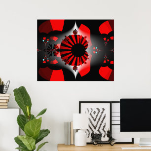 Berömden Mandelbrot Set Poster