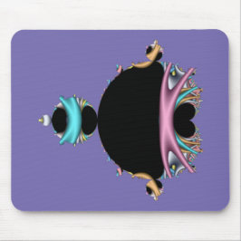 Berömden Mandelbrot ställer in musknappen Musmatta