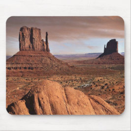 Berömden Mesas från Monument Valley, Utah. Musmatta