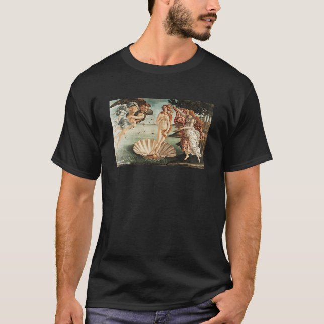 Berömden Venus Sandro Botticelli 2013 T Shirt (Framsida)