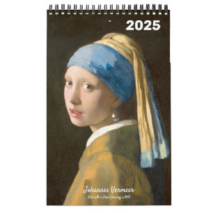 Berömden Vermeers målkalender Kalender