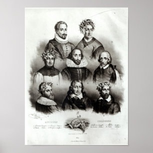 Berömdens författare, 1833 poster