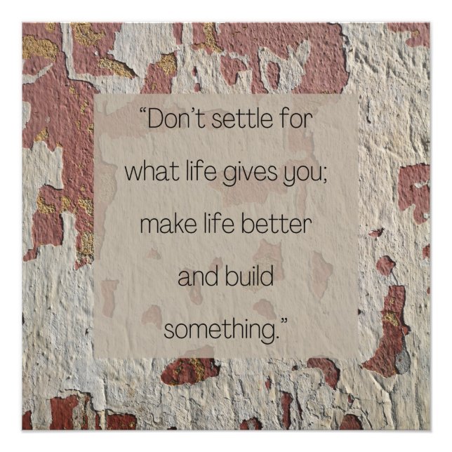 Berömdens författare av inspirationskampanjer fototryck (Framsidan)