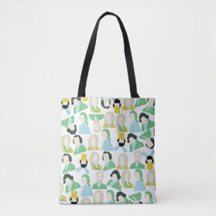 Berömdens kompositörer i säcken tygkasse