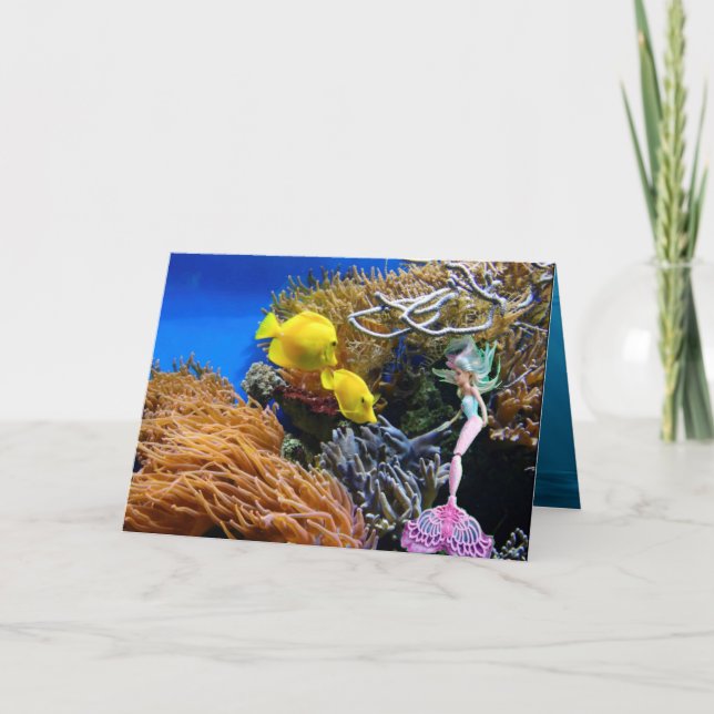 Berömdens Sjöjungfru Kort (Framsida)