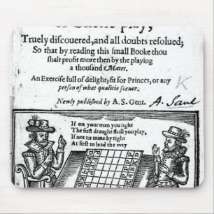 Berömdlek av schacket, 1614 musmatta