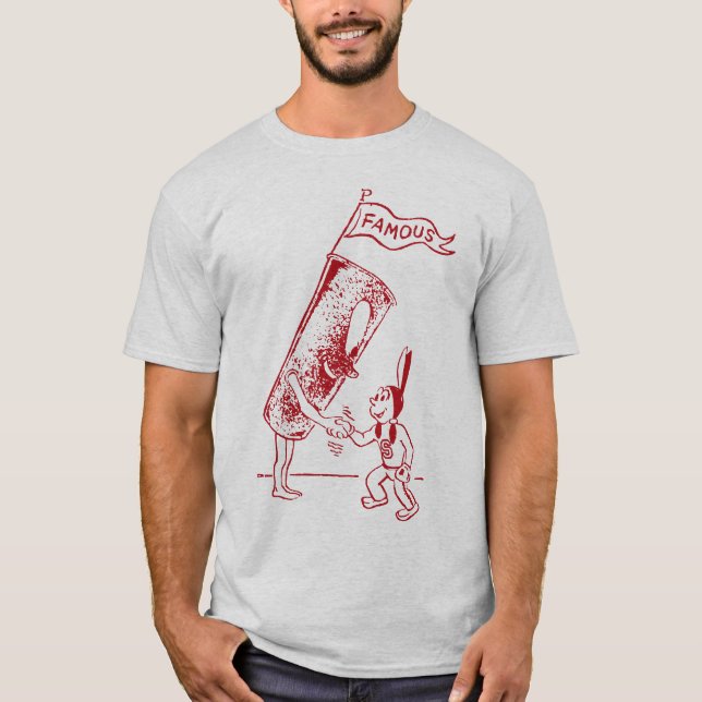 Berömdt partnerskap t shirt (Framsida)