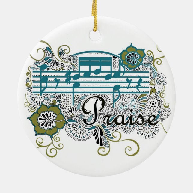 BerömHennadesign Julgransprydnad Keramik (Baksidan)