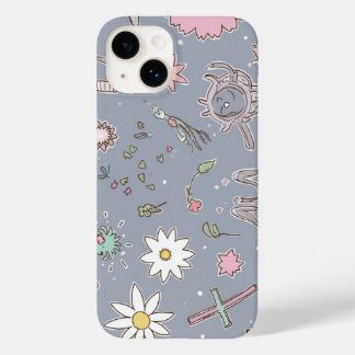 berömvärd blommönster iphone case