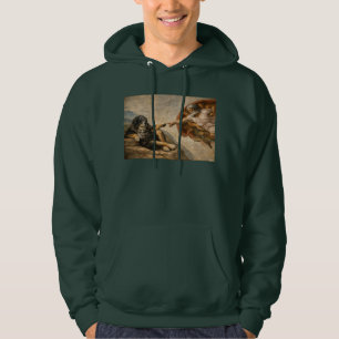 Beröra det gudomliga hoodie