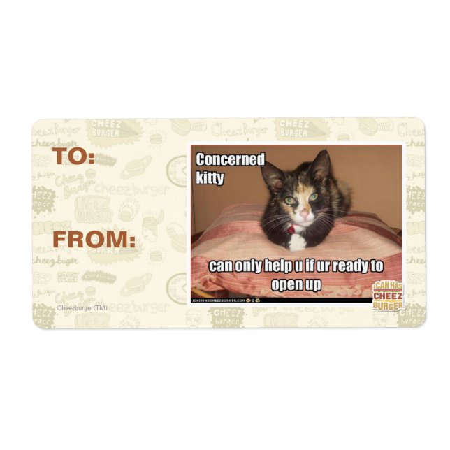 Berört Kattunge Fraktsedel (Framsidan)