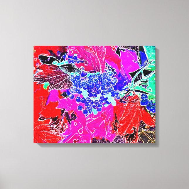 BERRIES AND LÖVS CANVASTRYCK (Framsida)