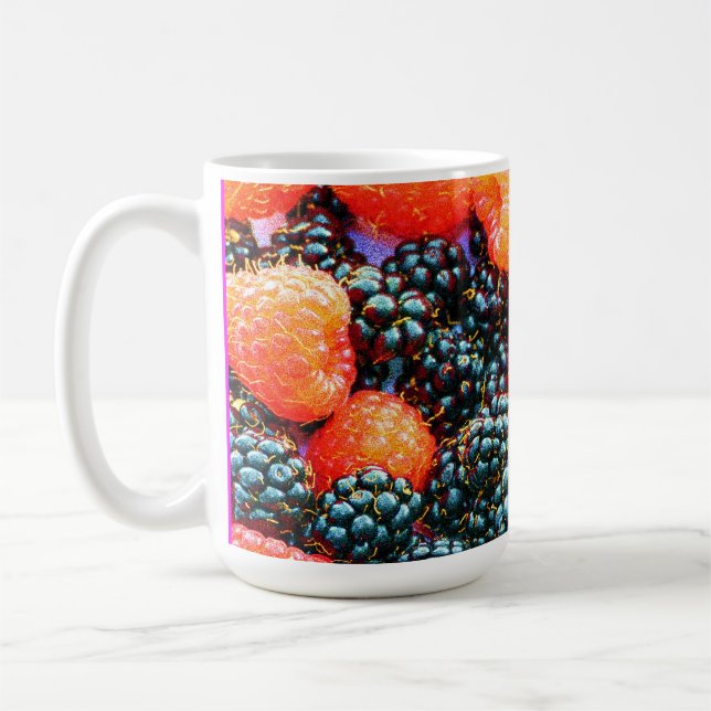 "Berries blandning" Cute Photo. Köp nu Kaffemugg (Vänster)