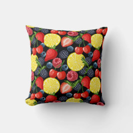 Berries & Citrus Slices Kudde