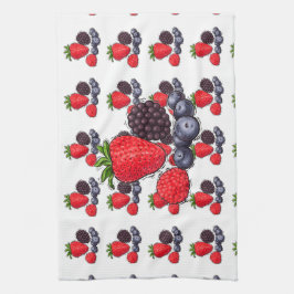 Berries Kitchen Towels Kökshandduk