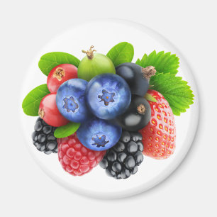 Berries mix magnet