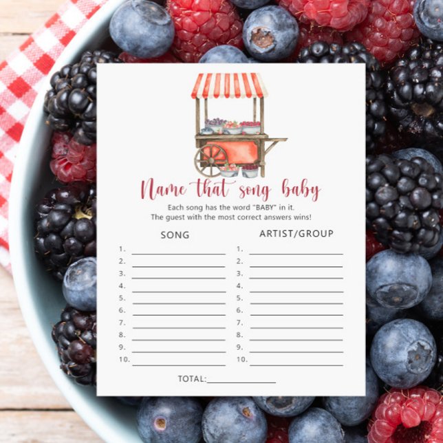 Berries on a cart - Name that Baby Song (Skapare uppladdad)