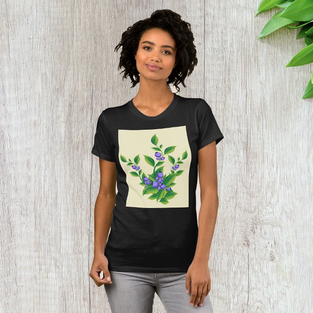 Berries on a Plant Womens T-Shirt (Skapare uppladdad)