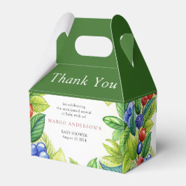 Berries Strawberry Berry Sweet Baby Shower Presentaskar