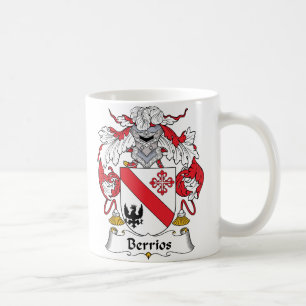 Berrios familjvapensköld kaffemugg