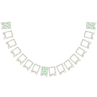 Berry 1:a födelsedag månatlig fotobanderoll vimplar