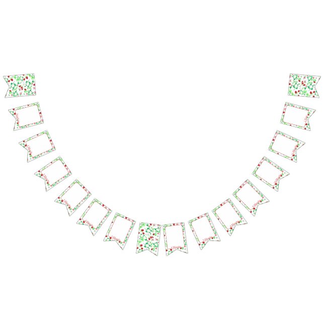 Berry 1:a födelsedag månatlig fotobanderoll vimplar (Alla)