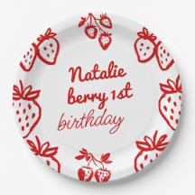 Berry 1st Hand plockade Strawberry Girl Roligt Bir