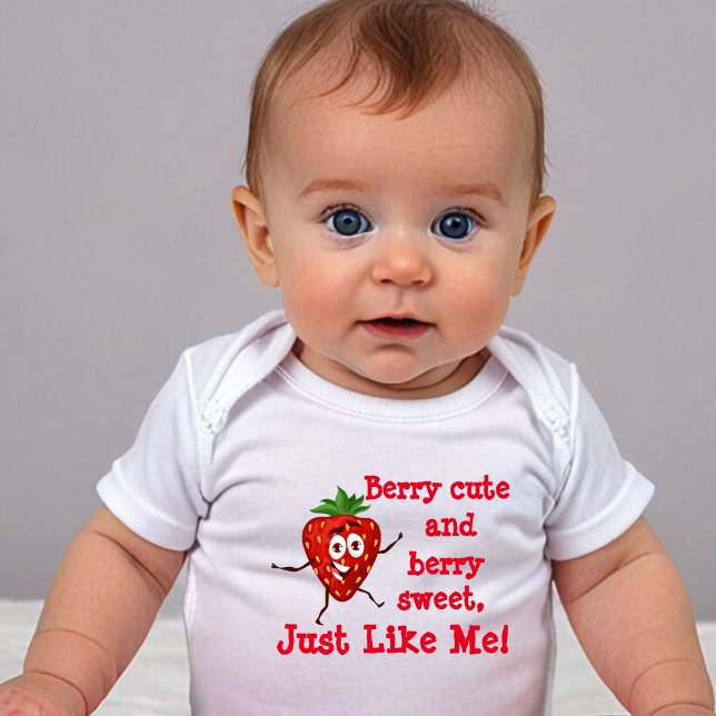 Berry Adsible Baby Bodykostydräkt T Shirt (Skapare uppladdad)