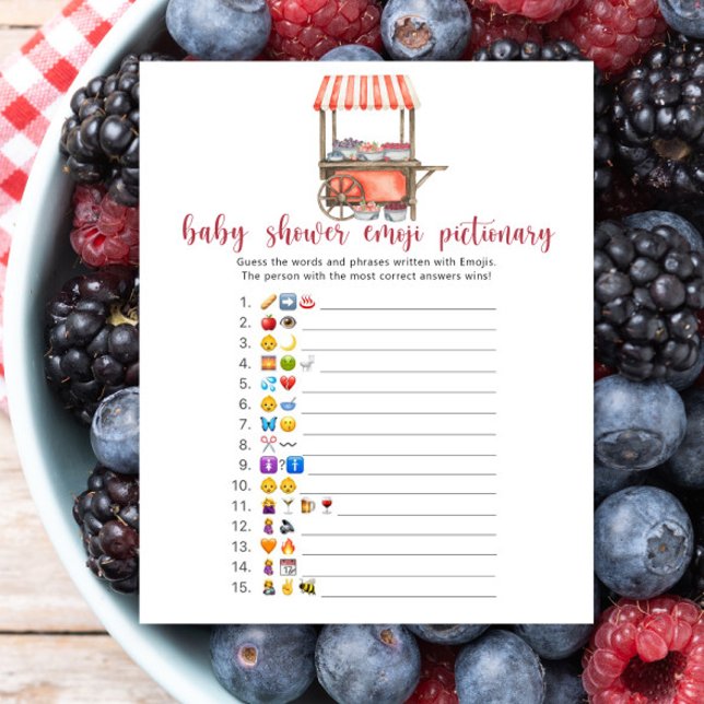 Berry - baby shower emoji pictionary game (Skapare uppladdad)
