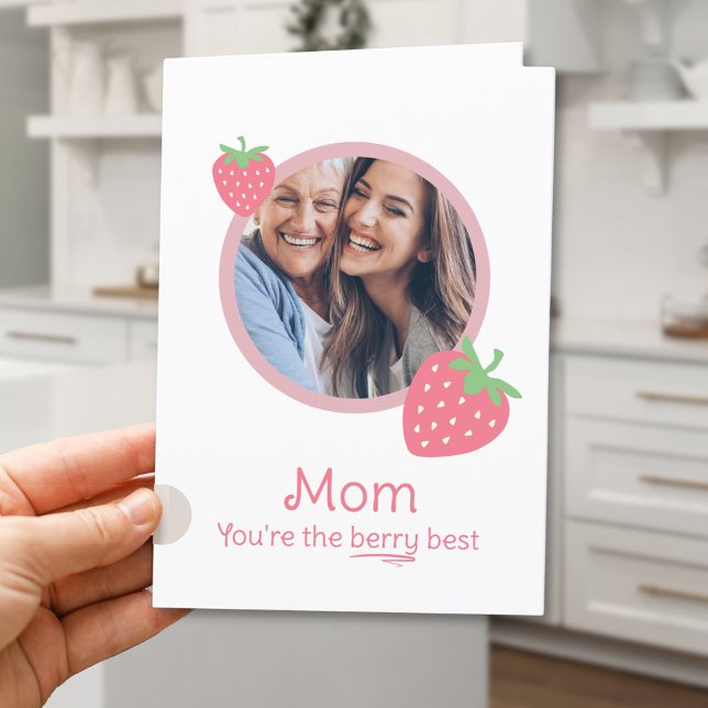 Berry Best Mamma Mors dag Helgkort (Skapare uppladdad)