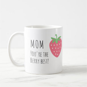 Berry Best Mamma Strawberry Kaffemugg