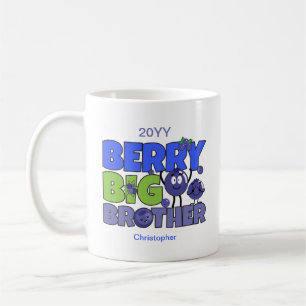 Berry Big Brother - Syskon Blueberry Pun Kaffemugg