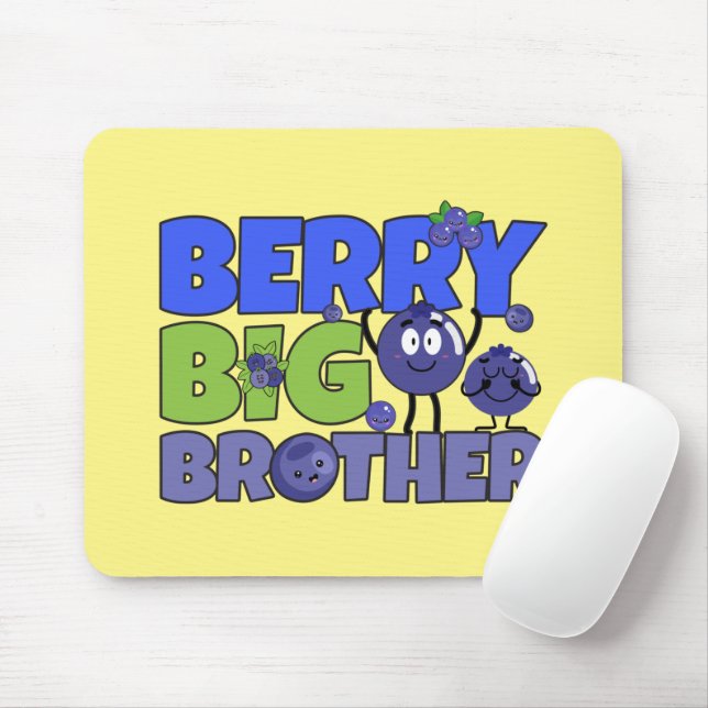 Berry Big Brother - Syskon Blueberry Pun Musmatta (Med mus)