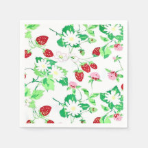 Berry Birthday Napkin