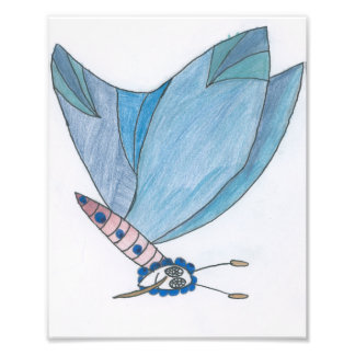 Berry blåbärsfjäril fototryck