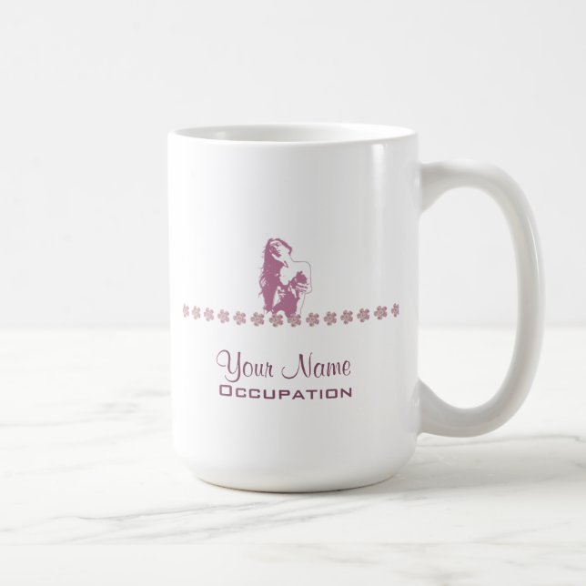 Berry Blommar - Kaffe, Tea Mugg, Kopp (Höger)