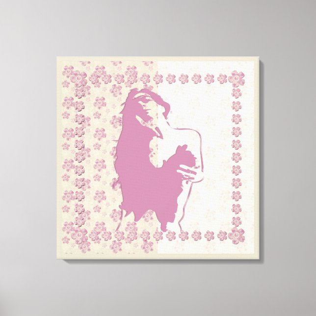 Berry Blommar - Wrapped Canvas (Framsida)