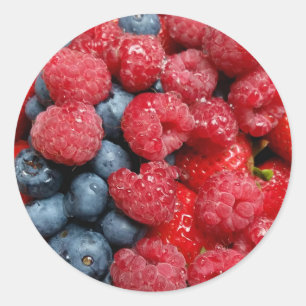 Berry Bonanza Runt Klistermärke