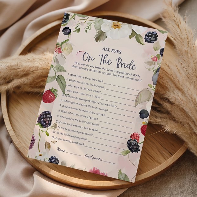 Berry Botanical All Eyes on the Bride Game (Skapare uppladdad)