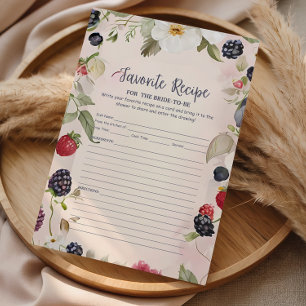 Berry Botanical Favorit Recept Spel