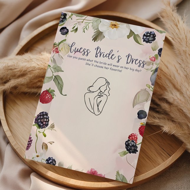 Berry Botaniskt Gissa Brudens Klänning Spel (Skapare uppladdad)