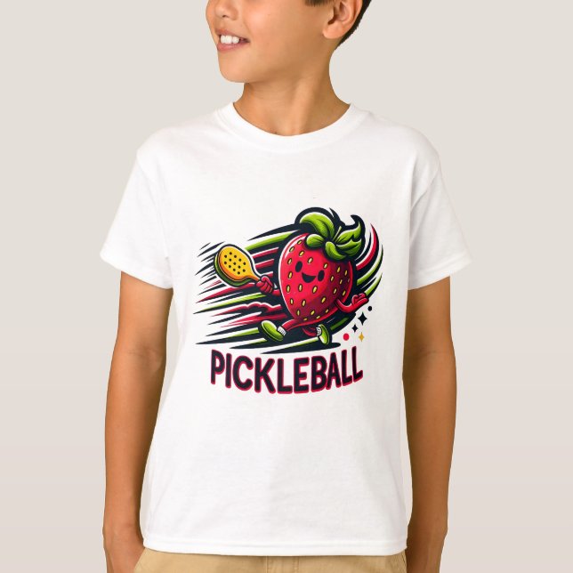Berry Bra vid Pickleball T Shirt (Framsida)