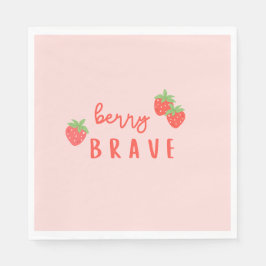 berry brave childhood cancer sick ill kids cute pappersservett