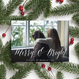 Berry & Bright | Helgdag-fotokort Julkort