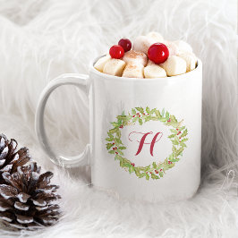 Berry & Bright | Helgdag Monogram Kaffemugg