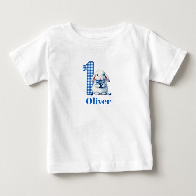 Berry Bunnies Första Födelsedag! T Shirt (Framsida)