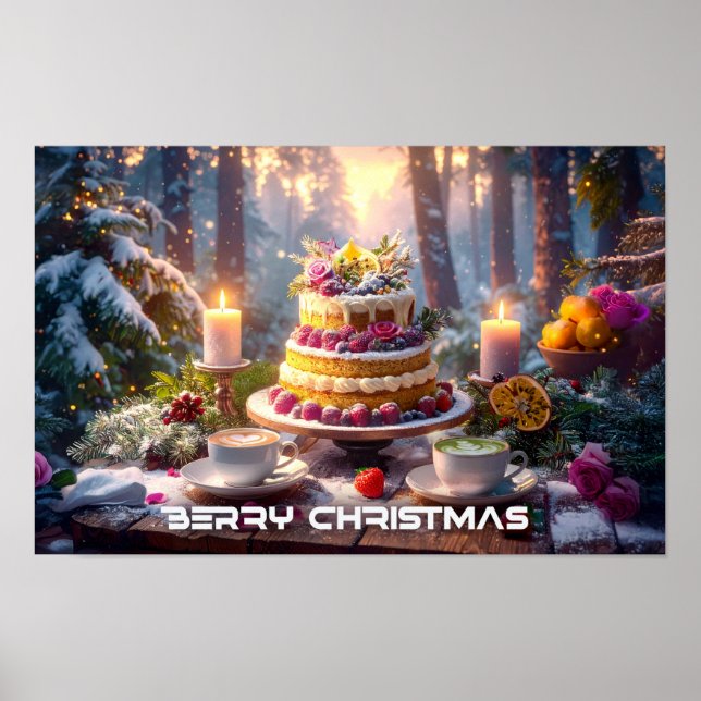 BERRY CHRISTMAS POSTER (Framsidan)